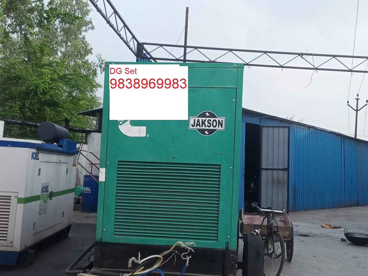 Diesel Generators on Hire ayodhya faizabad